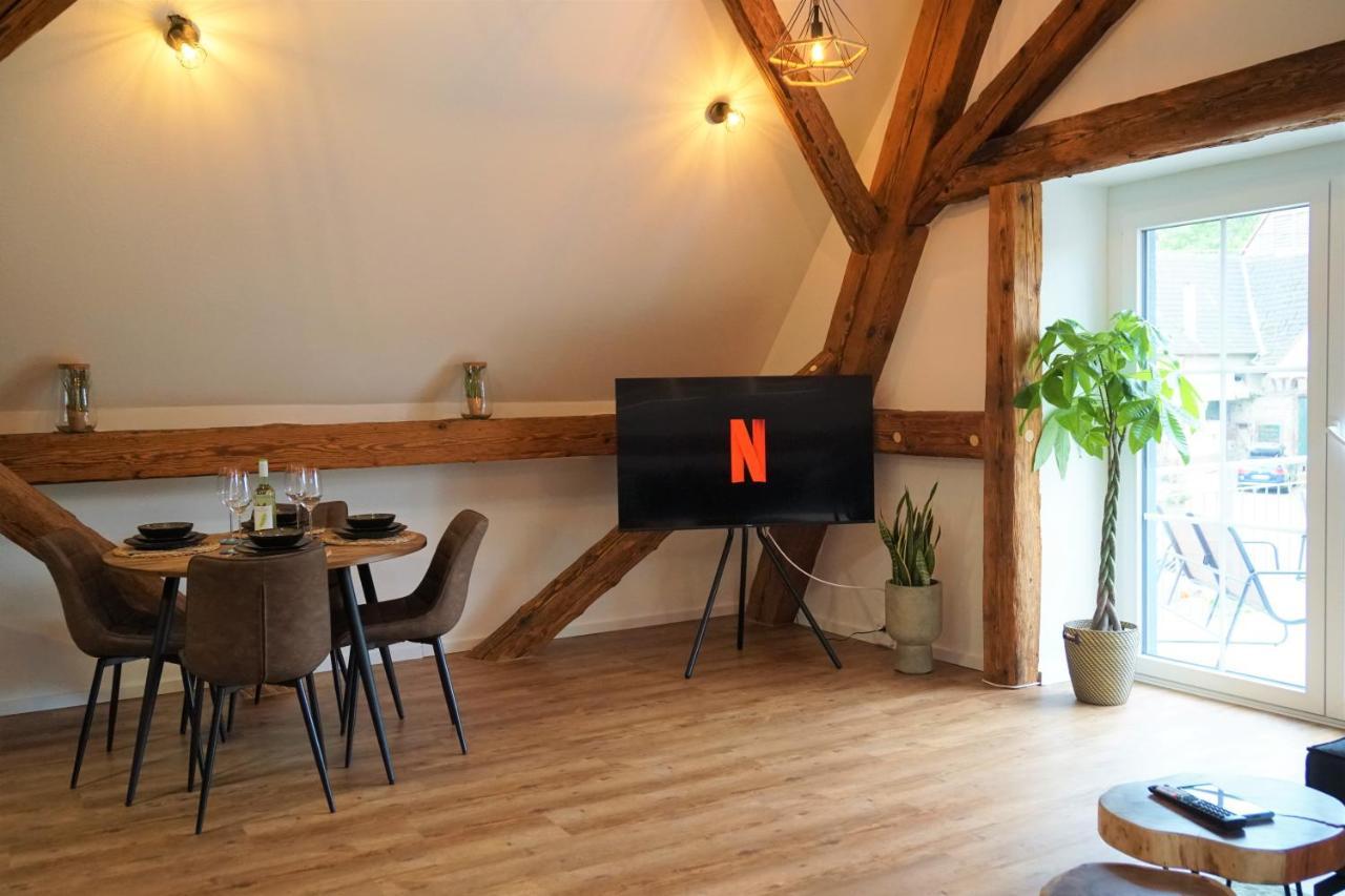 קיפנהיים Galerie-Wohnung I Sanierter Pferdestall I Europapark I Boxspring I Nespresso מראה חיצוני תמונה