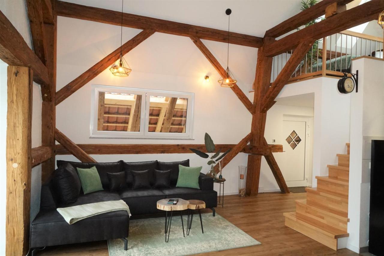 קיפנהיים Galerie-Wohnung I Sanierter Pferdestall I Europapark I Boxspring I Nespresso מראה חיצוני תמונה